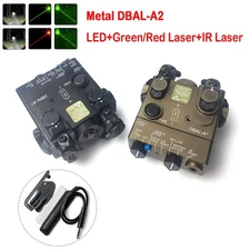 Tactical DBAL-A2 Visible Red/Green Laser Dual Beam IR Aiming w/ LED illuminator