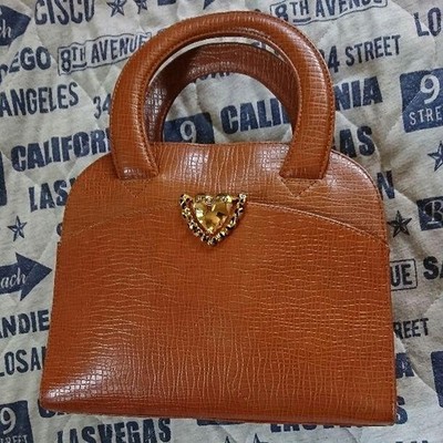 UNGARO Paris Handbag Shoulder Crossbody Tote Bag Purse in Brown NWOT