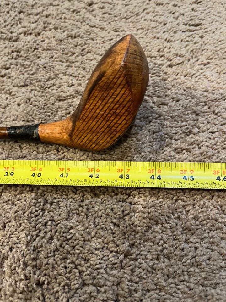 Vintage Hillerich & Bradsby Brassie Hickory Shaft Golf Club Left