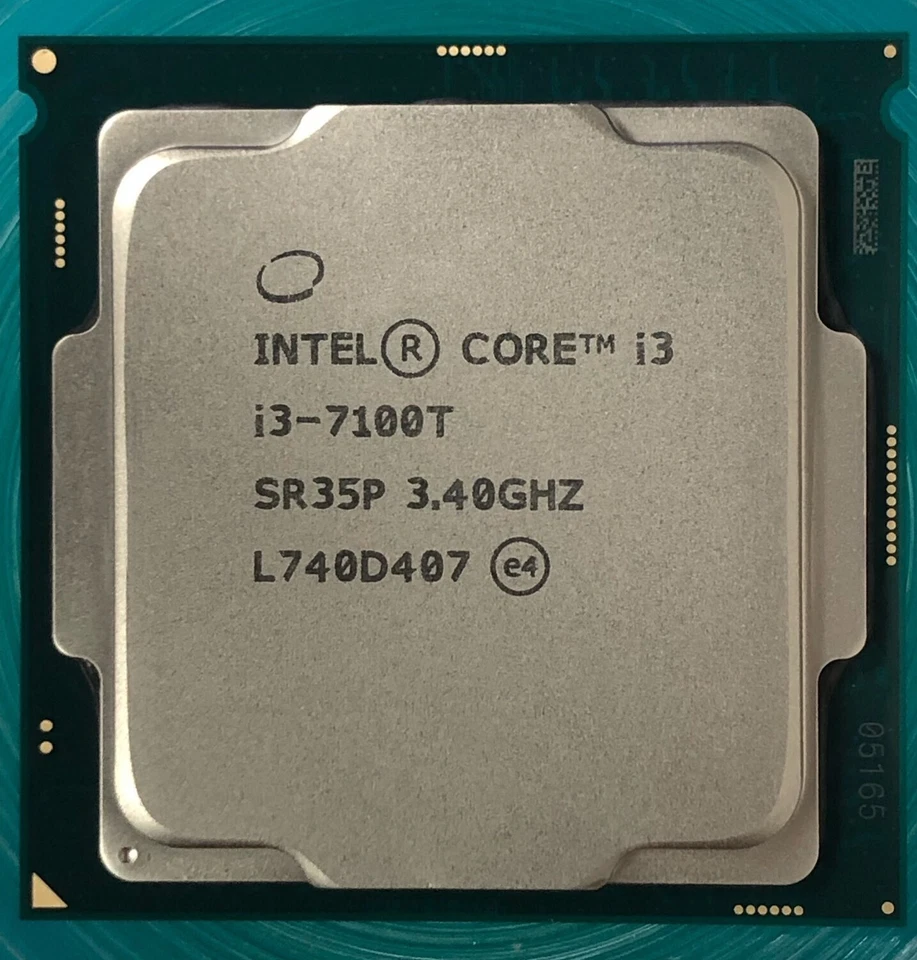 Intel Core I3-7100T SR35P 3.4 GHz Dual Core 3MB Socket LGA 1151 CPU Processor - Image 3 of 3