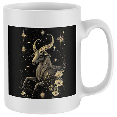 Steinbock Tasse Sternzeichen Geschenk ihr Mädchen Frauen Kaffeeliebhaber Sterne schrullig...