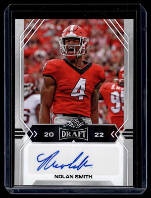 Nolan Smith 2022 Leaf Draft Rookie Autograph Card #BA-NS1 | eBay