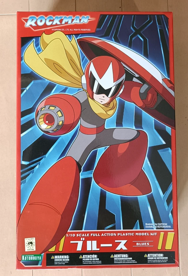 Megaman Roll Protoman Blues 1:10 Kotobukiya Model Kit SET Bulk - Image 2 of 4