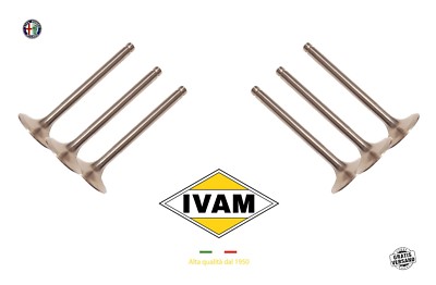 6x Einlassventil 43mm Alfa Romeo 106 2600 Intake Valve Ivam 1966-1969 neu