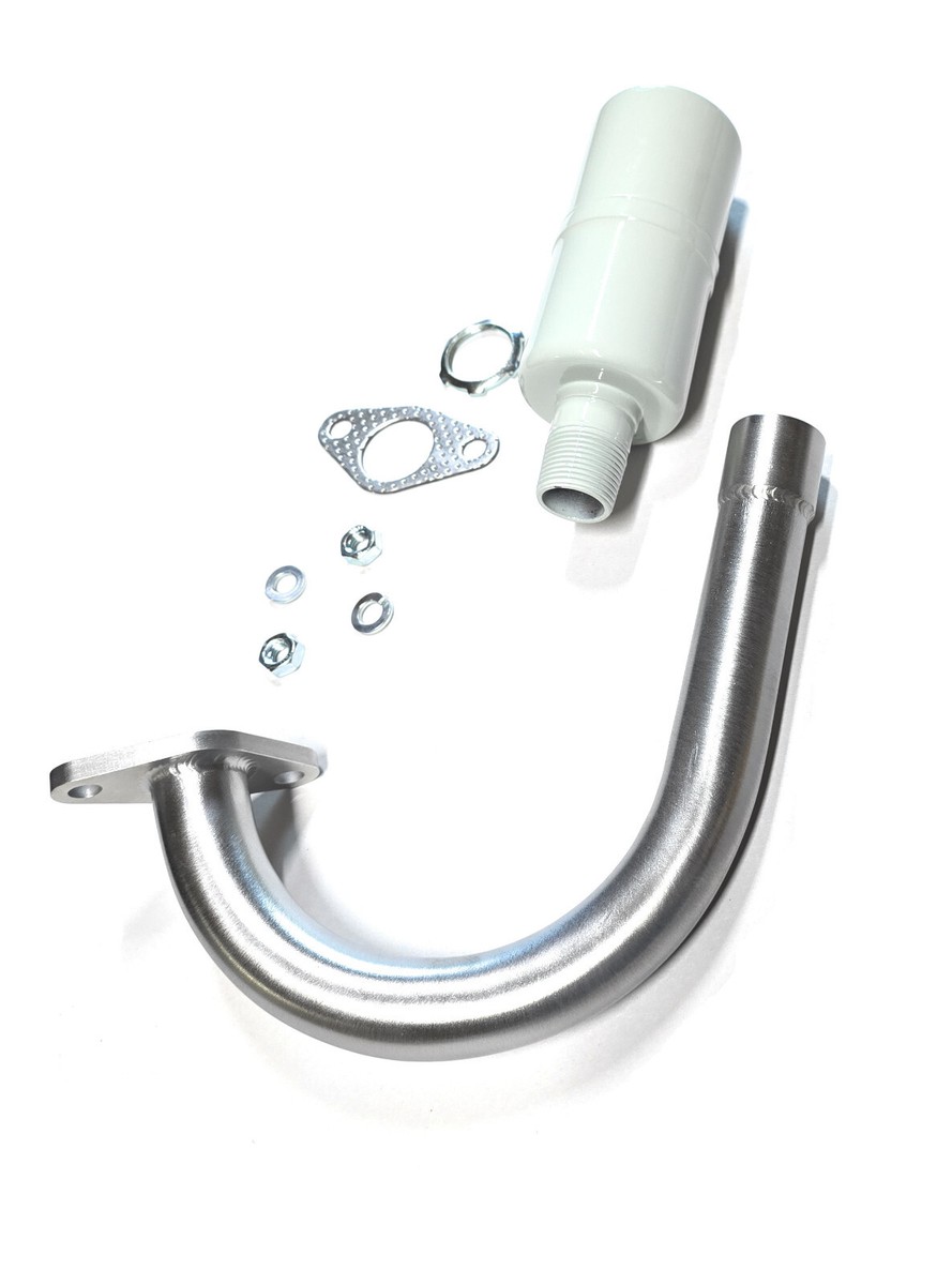 Exhaust / Muffler for minibikes: Subaru Robin EX17, EX13