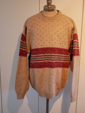 Vintage Globetrotter Norweger Pullover Strickpullover - Knitwear - L - NEU