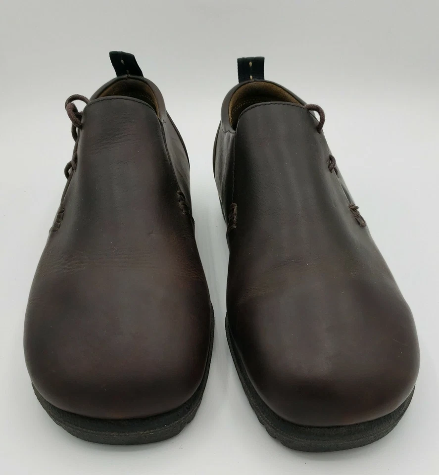 HUSH PUPPIES WOMEN BROWN LEATHER SIDE LACE OXFORDS SIZE 8.5/40 M 58178 - Image 2 of 4