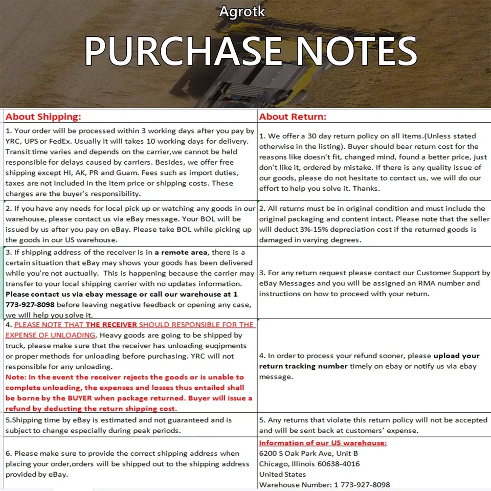 Cuchillas de corte cortadoras de cepillo para minicargadora Agrotk 2 piezas, para usar con AGT-RC72/EXRC54 Foto 2 de 4