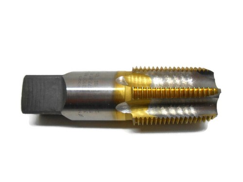 North Attleboro 3/4-14 NPT Spiral Point Pipe Tap HSS Manufacturer Resharpened - 第 1/3 張圖片