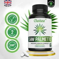 Saw Palmetto Prostate Capsules*Promote Healthy Prostate Function*30 To120
