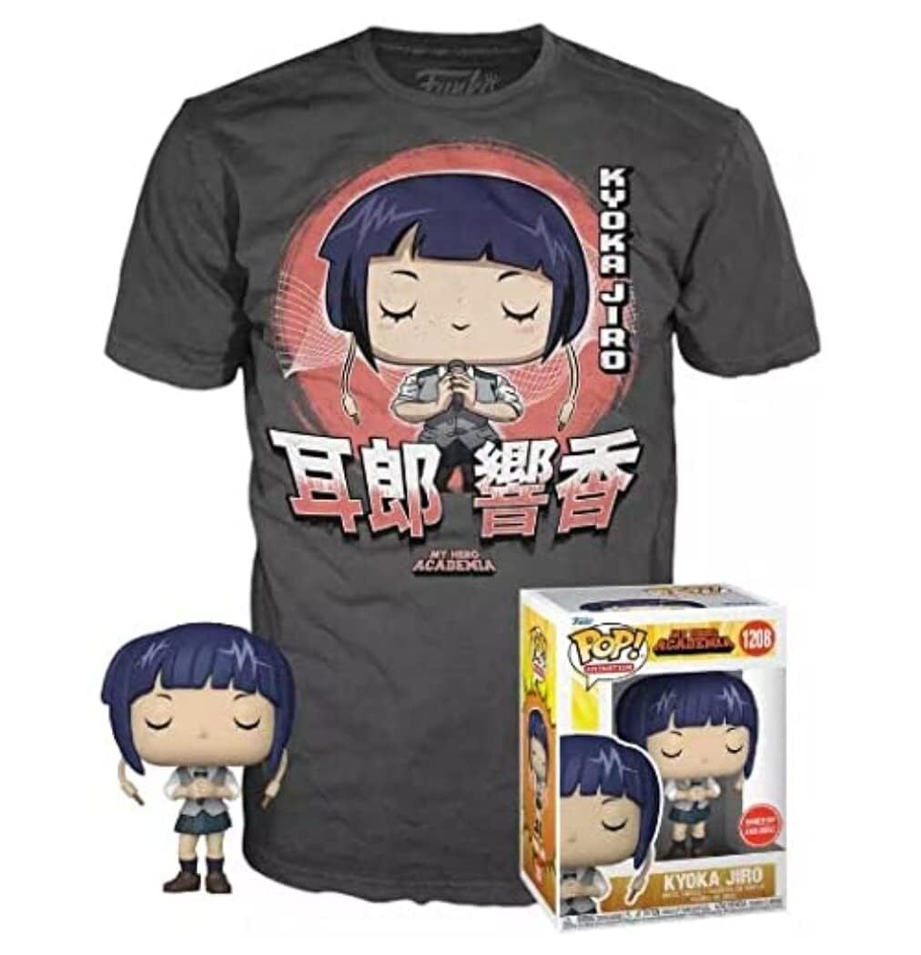 Funko Pop! & Tee: MHA - Jirou With Mic - Medium - My Hero Academia - T-Shirt - C