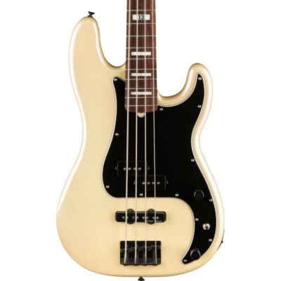 Fender Duff McKagan Deluxe Precision Electric Bass Guitar - White