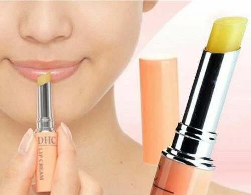 3 x DHC Bálsamo Labial Lápiz Labial Crema Hidratante Aceite de Oliva Aloe Vitamina E JAPÓN 1.5g Foto 4 de 4