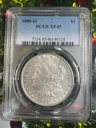 1880-o  Morgan  XF45 PCGS GRADED