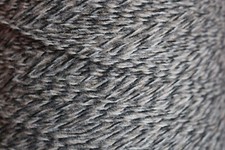 pure wool black and white 2ply