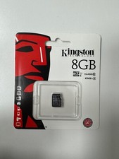Kingston 8GB, Class 10 10MB/s - MicroSDHC Card - SDC10/8GB