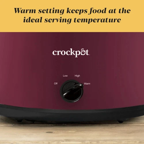 Crock-Pot® Manueller 8 Quart Schongarer, Rhabarber - Bild 8 von 8