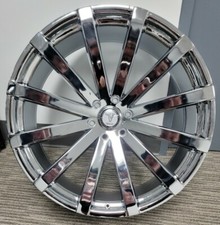 24 Inch Chrome Velocity Vw12 Wheels Rims 6x139.7 6x5.5 26 Elure 037