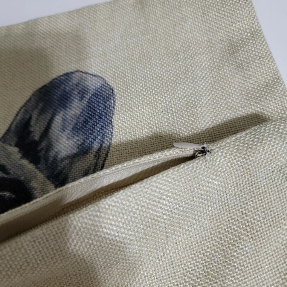 Funda de Almohada Decorativa de Cuerpo Completo Bulldog Francés Frenchie Perro Hipster Nueva Sin Etiquetas Foto 3 de 4