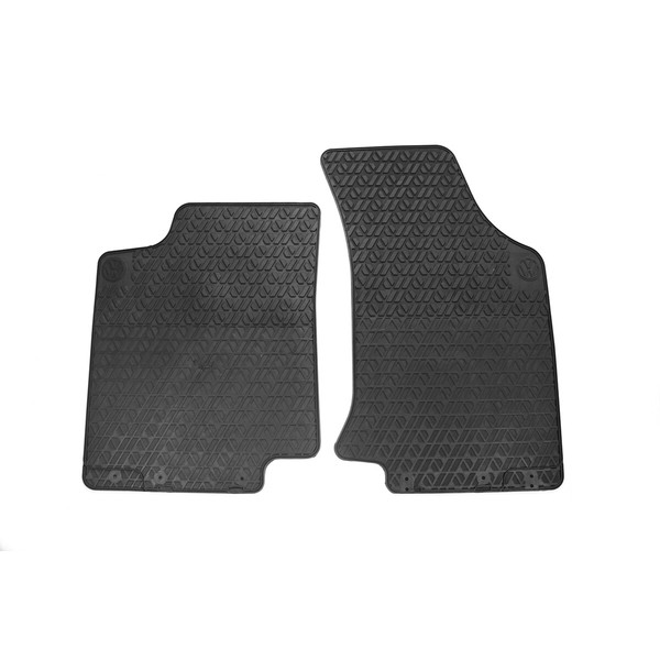 Original Vw Golf 3 (1H) Gummi FußMatten 2X Gummimatten Vorn Allwettermatten Oem-image