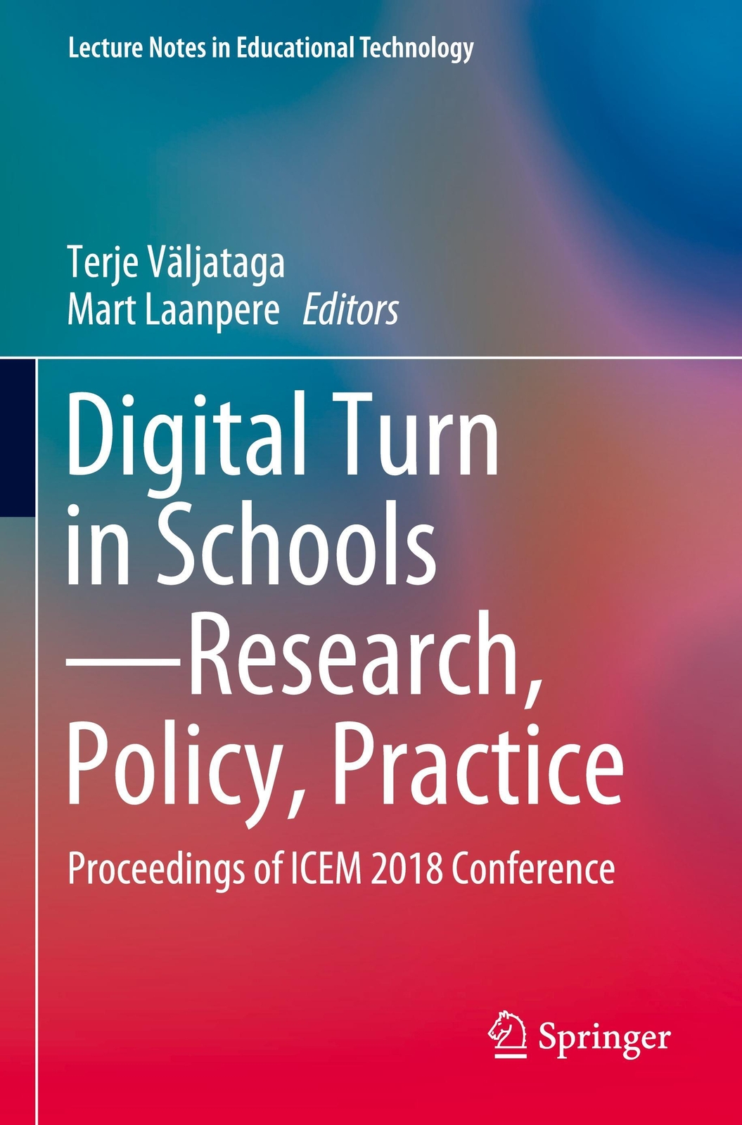 Thumbnail - Digital Turn In Schools¿research, Policy, Practice | Mart Laanpere (u.