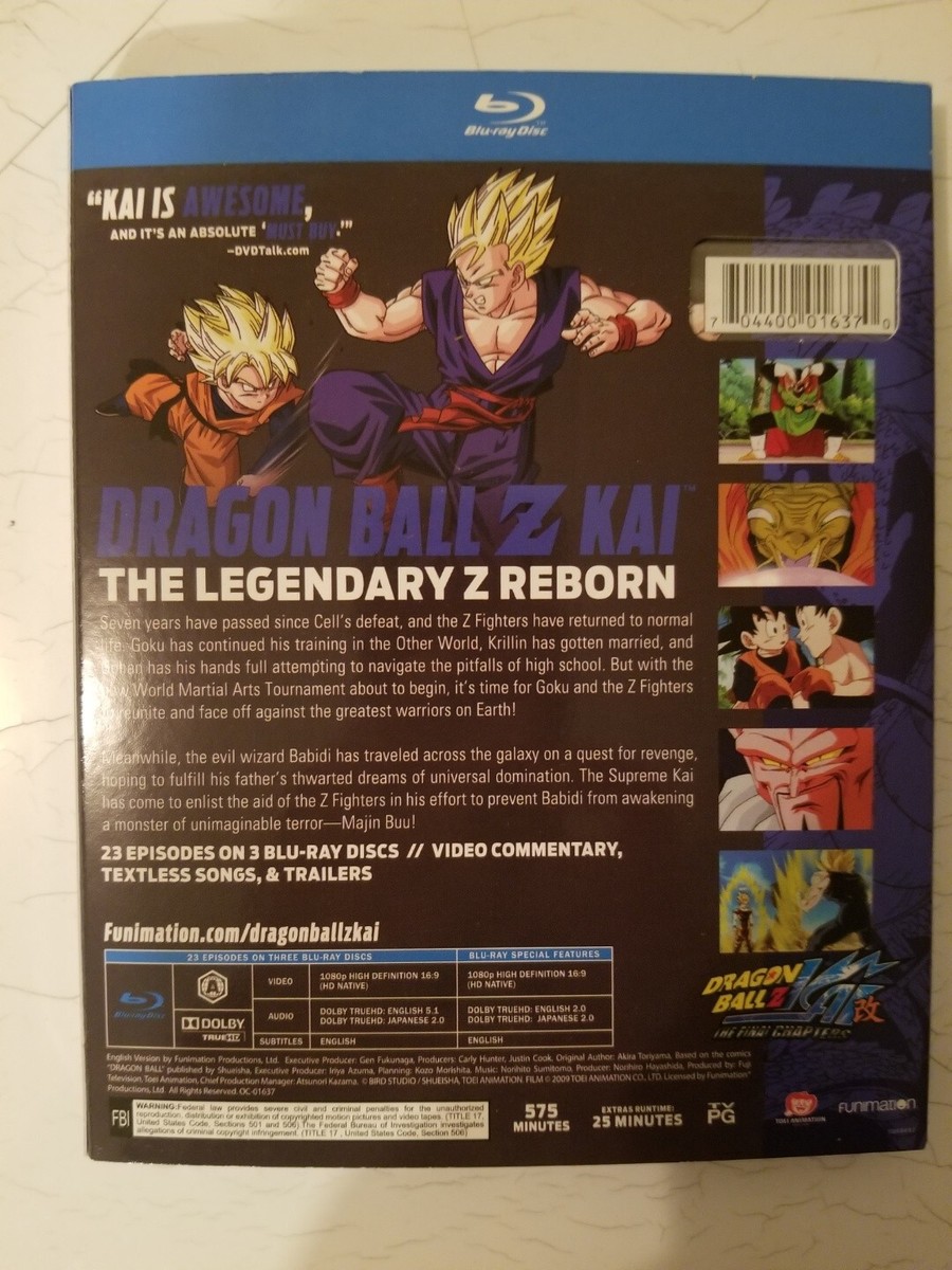  Dragon Ball Z Kai: The Final Chapters - Part One [Blu