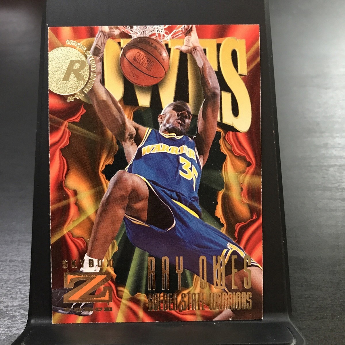 1996-97 SkyBox Z-Force Ray Owes Rookie Golden State Warriors 1996-97 SkyBox Z-Force Ray Owes Rookie Golden State Warriors