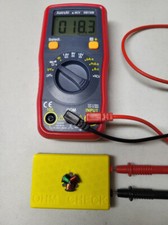 HO SLOT CAR ARMATURE OHM TESTER FOR PANCAKE ARMS