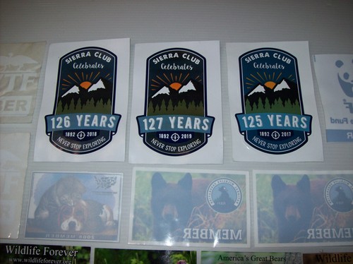 Vintage Naturliebhaber AUFKLEBER + AUFKLEBER KONVOLUT: World Wildlife Federation Sierra Club + - Bild 3 von 19