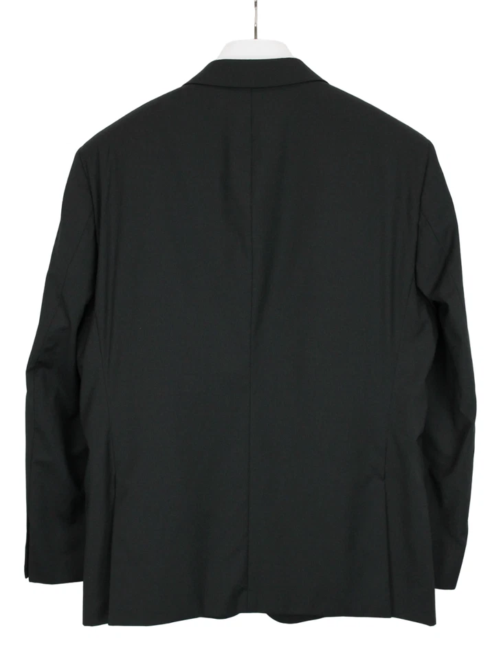 HUGO BOSS Howard/Court Blazer Men's US 42 Wool Super 150's Striped Formal Lined - Image 2 of 4