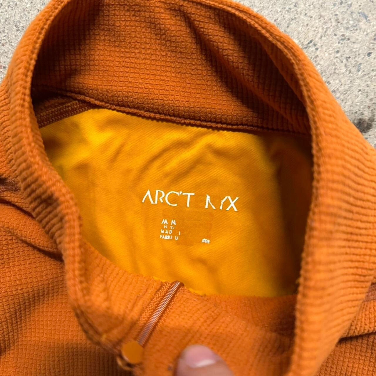 ARC'TERYX Pile Arcteryx Polartec 1 4 Zip attrezzatura outdoor abbigliamento escursionismo leggero