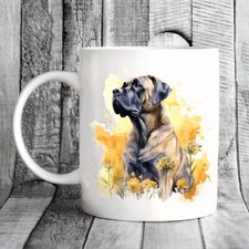 Bullmastiff Dog Mug - Ideal Gift, Birthday Christmas