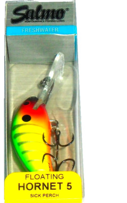 Salmo 5F Hornet Crankbaits (Sick Perch)