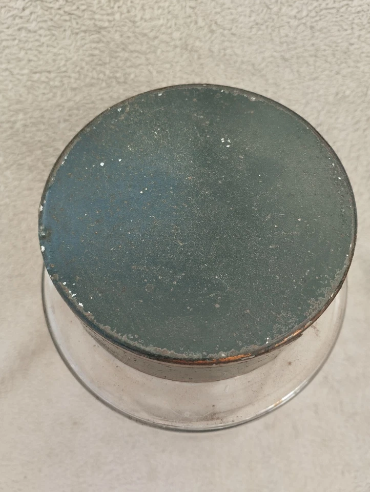 Pot A Pharmacie Apothicaire 19em Verre Soufflé Radix Gentianae - Photo 3/4