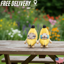 NEW-12CM Squeaky Plush Banana Toy Pendant Funny Sounding Pendant Doll