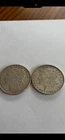 (2) 1921D Morgan SILVER Dollars - Two coins