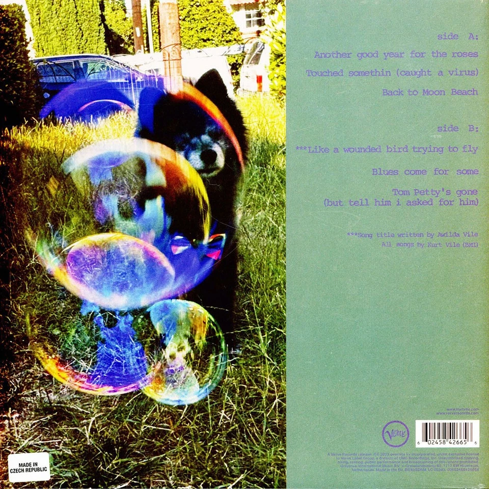 Kurt Vile - Back To Moon Beach Black Vinyl Edition (2023 - CZ - Original) - Bild 2 von 2