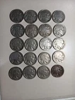 Half Roll of Readable Date Buffalo Nickels--20 Coins in All!! Lot B
