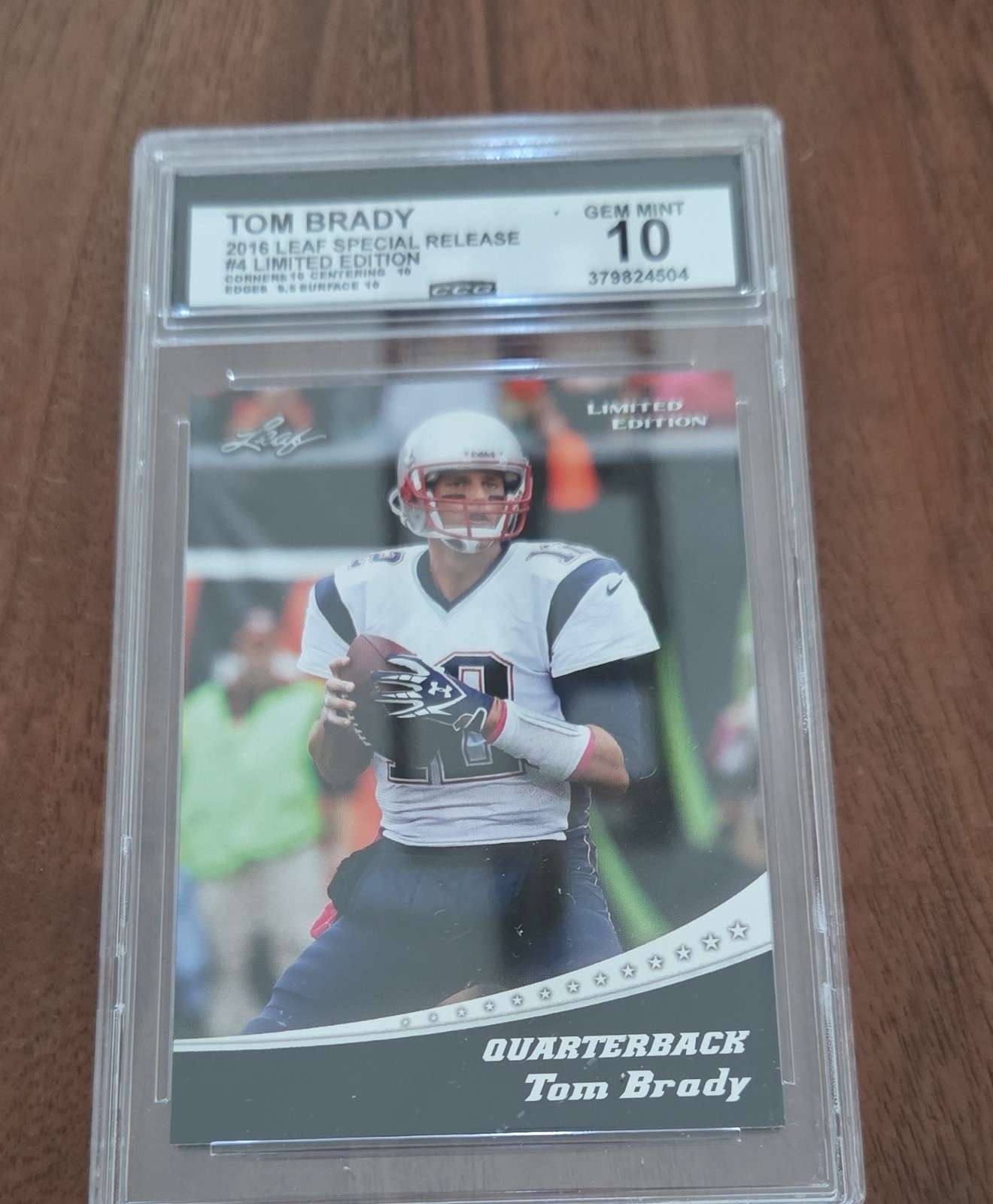 2016 Leaf Special Release - Limited Edition Tom Brady #4