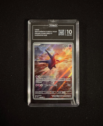 Latios graded TAG 10 for sale on eBay