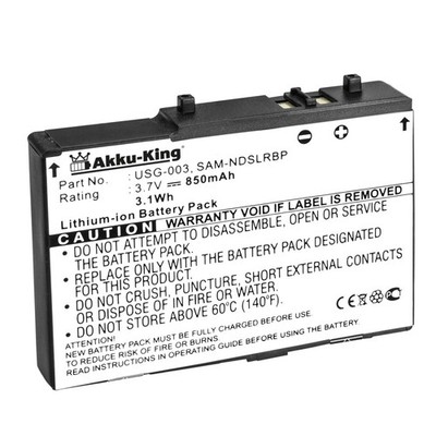 Akku-King Akku für Nintendo DS Lite - USG-003 USG-001 - Li-Ion 850mAh Accu