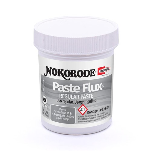 Nokorode 14010 Regular Paste Flux, Cleans and Fluxes, Plumbing, 4 oz
