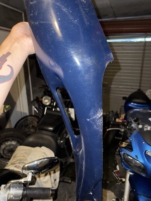 Yamaha XJ 900 S Diversion Verkleidung hinten links keine Risse oder Beschädigungen
