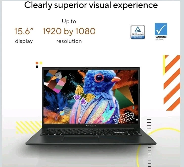 ASUS Vivobook 15 E1504FA | 15.6" Full HD Ryzen 5-7520U | 16GB RAM | 1TB PCIe SSD - Image 4 of 4