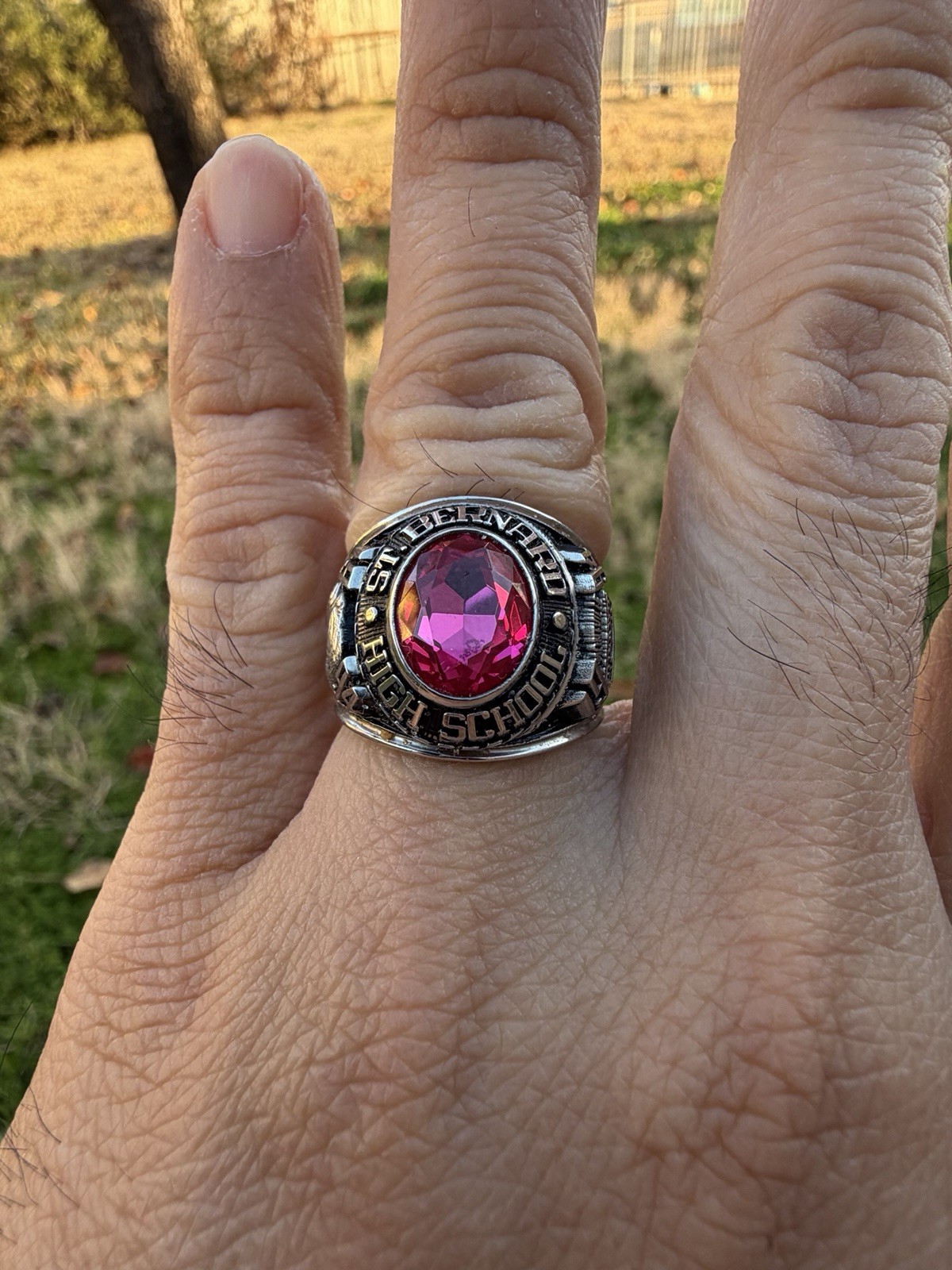 ST Bernard High School Class Ring - image 10