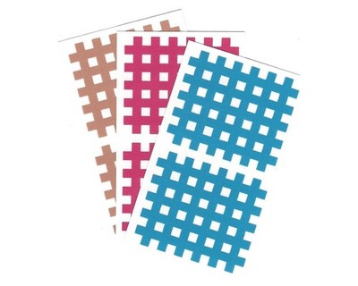 30 Stück CrossTapes ''large'' - Gittertape Triggerpunkt kinesiologie Tape