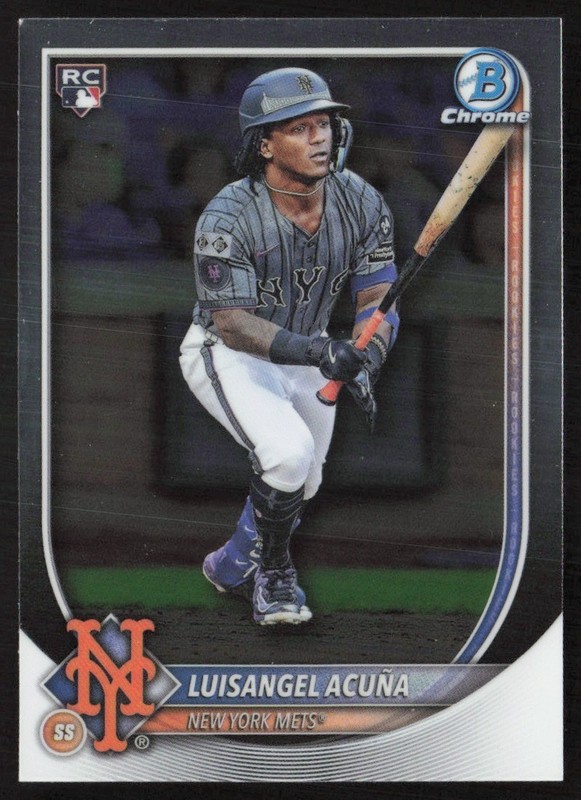 2025 Bowman Chrome Luisangel Acuna Rookie #32 GS1-3