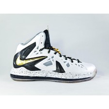 Size 7.5 - Nike LeBron 10+ Sport Pack Gold Medal for sale 
