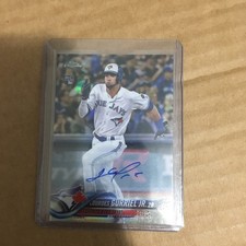 LOURDES GURRIEL JR. 2018 Topps Chrome Update #HMT11 Refractor RC Autograph Auto