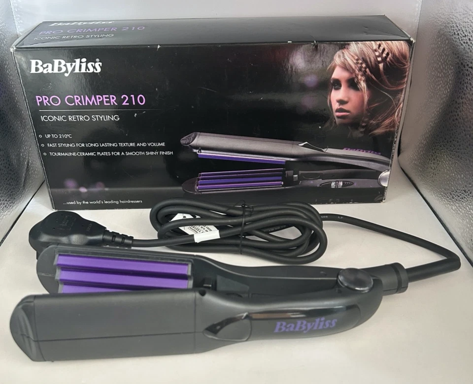 BaByliss Pro Crimper 210 Model 2165BU Hair Crimper - Image 2 of 4